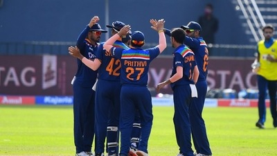 India vs Sri Lanka 2nd ODI, Colombo weather today: Cloudy conditions expected throughout, rain unlikely. (TWITTER/BCCI)