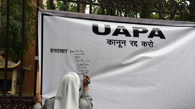 From 2016 to 2019, there were 5,922 arrests under UAPA, but it resulted in only 132 convictions, a pitiable rate of 2.2%. (Representational image/ANI)