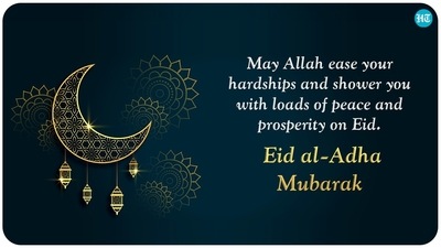 May Allah ease your hardships and shower you with loads of peace and prosperity on Eid. Eid al-Adha Mubarak. May Allah ease your hardships and shower you with loads of peace and prosperity on Eid. Eid al-Adha Mubarak.