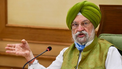 Union minister Hardeep Singh Puri hailed India as one leading manufacturers of Covid-19 vaccines. (File photo)