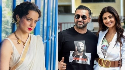 Kangana Ranaut reacts to Raj Kundra's arrest. Kangana Ranaut reacts to Raj Kundra's arrest.