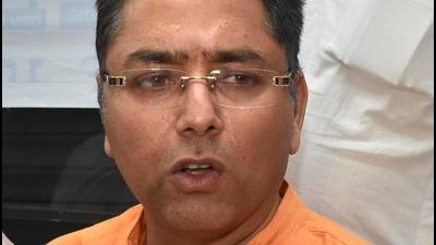 AAP MLA Aman Arora (HT photo)