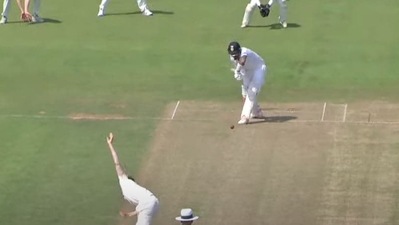 KL Rahul in action in the practice match against County Select XI at Chester-le-Street, Durham. (Youtube/Durham Cricket)
