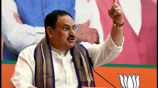 BJP national president JP Nadda. (File photo)