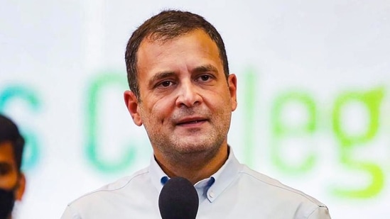 Congress leader Rahul Gandhi. (File photo)(HT_PRINT) Congress leader Rahul Gandhi. (File photo)(HT_PRINT)
