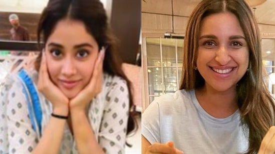 Janhvi Kapoor and Parineeti Chopra shared pictures of their food recently. 