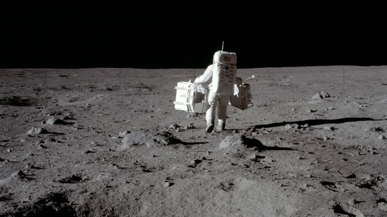 Two Men Posing with Large Paper Moon and Stars], All Works