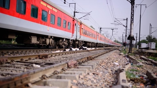 He also mentioned that Tejas type Sleeper coaches are manufactured at Modern Coach Factory (MCF) which will gradually replace the premium long-distance trains over the Indian Railways network.(HT Photo)