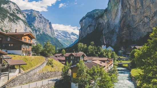 Switzerland: Indians with both shots can enter Switzerland without taking an RT-PCR test as well as skip quarantine.(Unsplash)