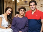 Arbaaz Khan and Malaika Arora have one son, Arhaan. Arbaaz Khan and Malaika Arora have one son, Arhaan.