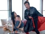 Shraddha Kapoor and Shakti Kapoor in a new video. Shraddha Kapoor and Shakti Kapoor in a new video.