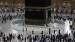 Worshippers circumambulate the Kaaba, Islam's holiest shrine, at the Grand mosque in the holy Saudi city of Mecca, on the first day of the al-Adha feast celebrated by Muslims worldwide, on July 20, 2021. (AFP) Worshippers circumambulate the Kaaba, Islam's holiest shrine, at the Grand mosque in the holy Saudi city of Mecca, on the first day of the al-Adha feast celebrated by Muslims worldwide, on July 20, 2021. (AFP)