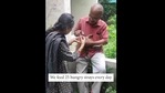 The image shows the elderly couple taking care of stray dogs.(Instagram/@humansofbombay) The image shows the elderly couple taking care of stray dogs.(Instagram/@humansofbombay)