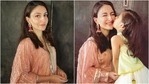 Soha Ali Khan celebrates Eid-al-Adha with Inaaya in blush pink anarkali, here's what it costs(Instagram/@sakpataudi) Soha Ali Khan celebrates Eid-al-Adha with Inaaya in blush pink anarkali, here's what it costs(Instagram/@sakpataudi)