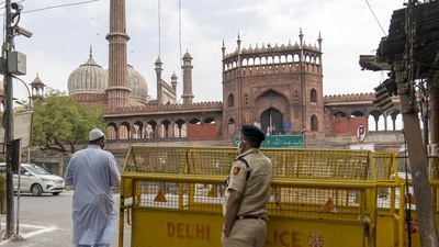 Jama Masjid, one of the country’s largest mosques, will also remain shut to visitors. (Bloomberg file photo) Jama Masjid, one of the country’s largest mosques, will also remain shut to visitors. (Bloomberg file photo)