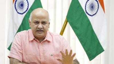 Delhi deputy chief minister Manish Sisodia. (File photo) Delhi deputy chief minister Manish Sisodia. (File photo)