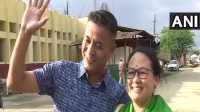 Wangkhem, a popular TV journalist, was first arrested in November 2018 for uploading a video on social media which was critical of Manipur chief minister N. Biren Singh led government (ANI Photo) Wangkhem, a popular TV journalist, was first arrested in November 2018 for uploading a video on social media which was critical of Manipur chief minister N. Biren Singh led government (ANI Photo)