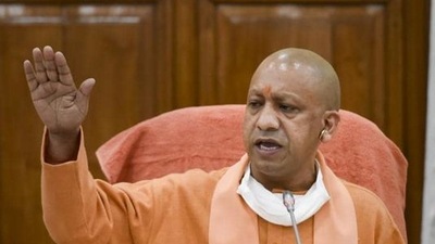 File photo of Uttar Pradesh chief minister Yogi Adityanath. File photo of Uttar Pradesh chief minister Yogi Adityanath.