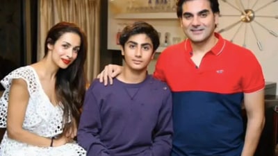 Arbaaz Khan and Malaika Arora have one son, Arhaan. Arbaaz Khan and Malaika Arora have one son, Arhaan.