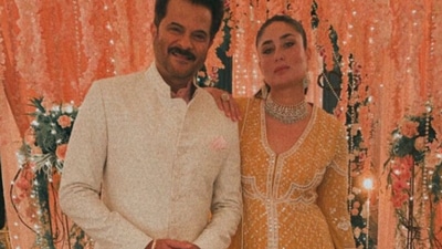 Kareena Kapoor and Anil Kapoor seem to have shot together for a jewellery brand.