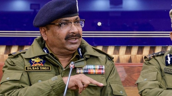 Director general of Jammu and Kashmir Police Dilbag Singh. (File photo) Director general of Jammu and Kashmir Police Dilbag Singh. (File photo)