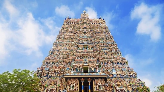 Dedicated to goddess Meenakshi and her consort Sundareshwar, the temple is one of the oldest and most beautiful temples in Tamil Nadu. (Getty Images/iStockphoto)
