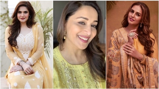 Bollywood celebrities took to their social media handles to wish their fans 'Eid Mubarak.' Few also shared pictures of themselves in stunning outfits.(Instagram)