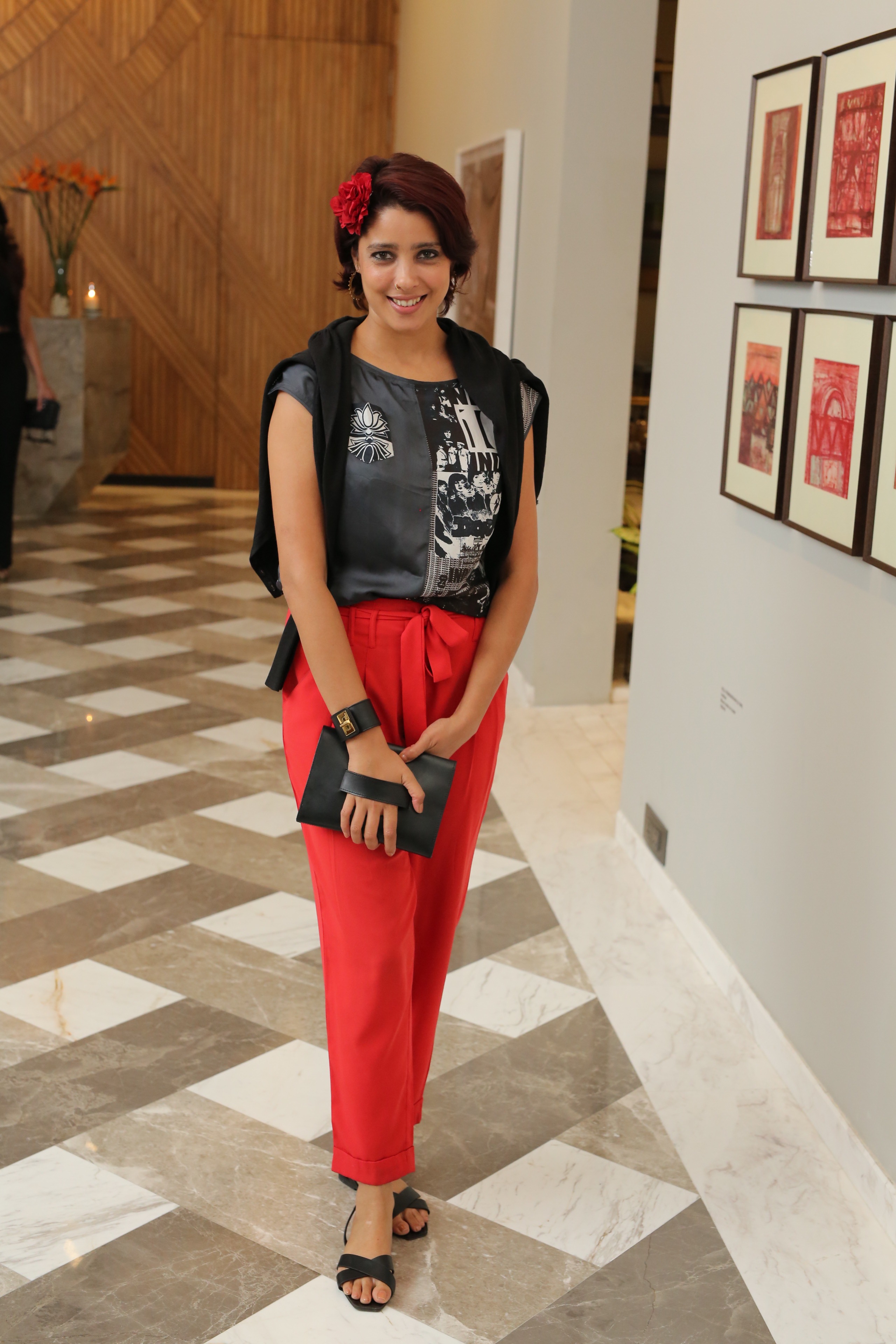 Designer Nida Mahmood (Photo: Manoj Verma/HT) Designer Nida Mahmood (Photo: Manoj Verma/HT)