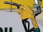 There have been frequent protests and rallies against the skyrocketing fuel prices in the state after the petrol price touched <span class='webrupee'>₹</span>100. (Representational photo) There have been frequent protests and rallies against the skyrocketing fuel prices in the state after the petrol price touched <span class='webrupee'>₹</span>100. (Representational photo)