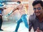 Vishal injured his back while canning a fight sequence. Vishal injured his back while canning a fight sequence.