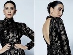Karisma Kapoor in <span class='webrupee'>₹</span>9k leopard sequin midi is glam, Kareena Kapoor calls her hottest(Instagram/@therealkarismakapoor) Karisma Kapoor in <span class='webrupee'>₹</span>9k leopard sequin midi is glam, Kareena Kapoor calls her hottest(Instagram/@therealkarismakapoor)