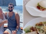Nargis Fakhri with her boyfriend Justin Santos. Nargis Fakhri with her boyfriend Justin Santos.