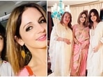 Sussanne Khan shared pictures with son Hrehaan and other relatives. Sussanne Khan shared pictures with son Hrehaan and other relatives.