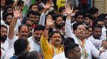 Congress, NCP and other parties at a political campaign in front of Kasba Ganapati on March 31, 2019. After Patole’s call on civic polls, Congress prepares to go solo in Pune. (HT FILE) Congress, NCP and other parties at a political campaign in front of Kasba Ganapati on March 31, 2019. After Patole’s call on civic polls, Congress prepares to go solo in Pune. (HT FILE)