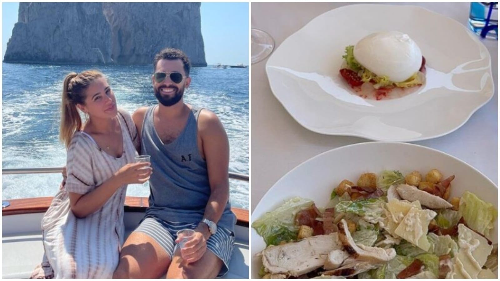 Dentro la vacanza romantica di Nargis Fakhri in Italia con il fidanzato Justin Santos;  Pasti, giro in barca e visite turistiche.  Guarda le foto |  Bollywood