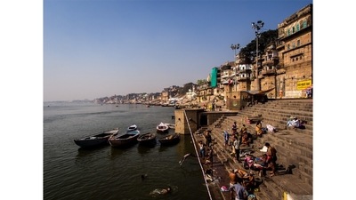 A centre for learning and pilgrimage across faiths, but particularly for Hindus, who believe that it is here that Shiva lived and released the Ganga from his matted locks and onto the earth, Varanasi's 6.5km ghats have been nominated. There are 84 ghats in all, named for temples, myths, and important people associated with the area’s history. The number 84 is significant in Hindu mythology. They form a vital bridge between the city and the revered river Ganga, inextricably liking the two. (Neenad Joseph Arul) A centre for learning and pilgrimage across faiths, but particularly for Hindus, who believe that it is here that Shiva lived and released the Ganga from his matted locks and onto the earth, Varanasi's 6.5km ghats have been nominated. There are 84 ghats in all, named for temples, myths, and important people associated with the area’s history. The number 84 is significant in Hindu mythology. They form a vital bridge between the city and the revered river Ganga, inextricably liking the two. (Neenad Joseph Arul)