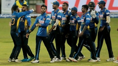 Sri Lanka fined for slow over rate in 2nd ODI by ICC (REUTERS)