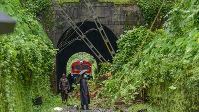 Railways are working on clearing the mud from the tracks and repair works are going on in full speed. (PTI Photo/File/Representative use)