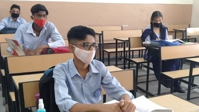 Schools reopen for Class 9-11 students in Gujarat from July 26 Schools reopen for Class 9-11 students in Gujarat from July 26