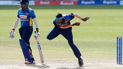 Bhuvneshwar Kumar gave an update on Hardik Pandya's (bowling) fitness (AP) Bhuvneshwar Kumar gave an update on Hardik Pandya's (bowling) fitness (AP)