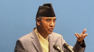 Nepal's newly appointed Prime Minister Sher Bahadur Deuba. (AFP)