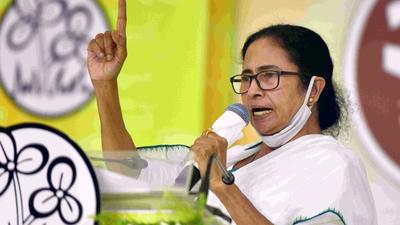With Pegasus snooping row rocking Parliament for the third consecutive day, Banerjee sharpened her attack against PM Modi and Union home minister Amit Shah. (ANI) With Pegasus snooping row rocking Parliament for the third consecutive day, Banerjee sharpened her attack against PM Modi and Union home minister Amit Shah. (ANI)