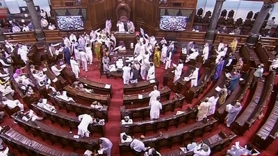 A view of the Rajya Sabha during the Monsoon Session of Parliament, in New Delhi. (PTI Photo) A view of the Rajya Sabha during the Monsoon Session of Parliament, in New Delhi. (PTI Photo)