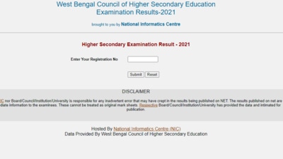 WBCHSE HS Results 2021 declared (wbresults.nic.in)