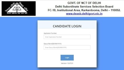 DSSSB answer key 2021: Candidates who appeared for the examination can check the answer key and raise objections, till July 26, on the official website of DSSSB at dsssb.delhi.gov.in. (DSSSB)