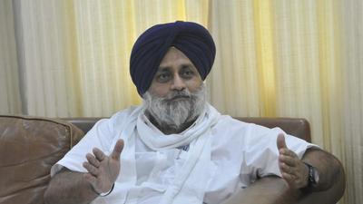 SAD president Sukhbir Singh Badal. (HT photo)