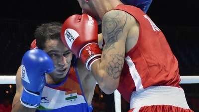 Amit Panghal has got a bye in the first round of Tokyo Olympics (PTI) Amit Panghal has got a bye in the first round of Tokyo Olympics (PTI)