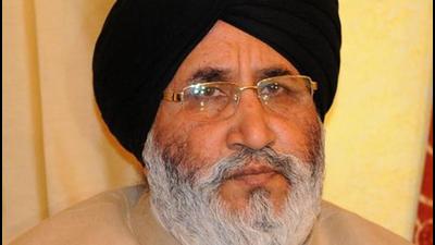 SAD leader Daljit Singh Cheema (HT Photo)