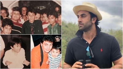 Ranbir Kapoor: Ranbir Kapoor's childhood pictures are just too cute to handle. This Bollywood heartthrob is now winning hears of many with his charming looks. (Instagram/@aliaabhatt)