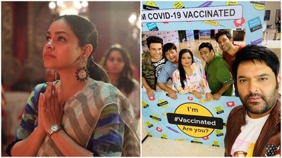 Sumona Chakravarti plays Kapil Sharma's wife on The Kapil Sharma Show. Sumona Chakravarti plays Kapil Sharma's wife on The Kapil Sharma Show.
